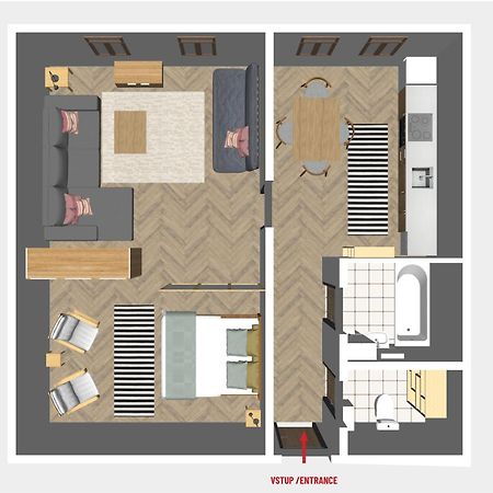 Apartman Pod Valdickou Branou Їчін Екстер'єр фото